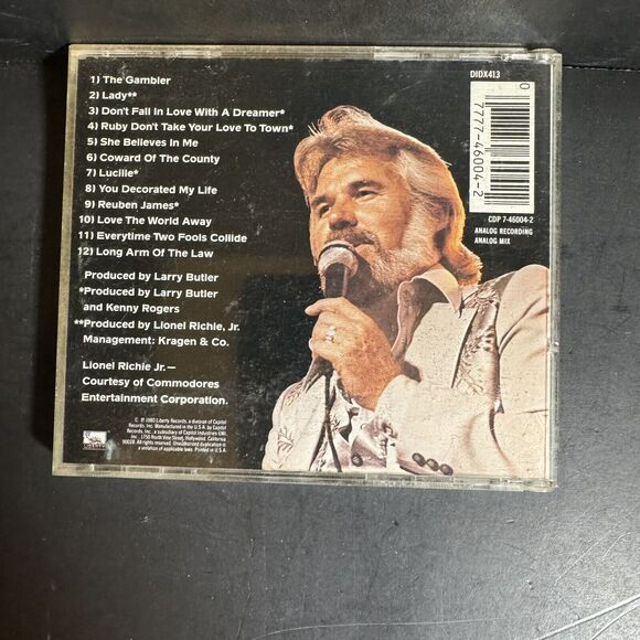 Four CD Music Bundle: Including Patsy Cline, Kenny Rogers, and Jimmy Wakely [70] - Picture 5 of 10